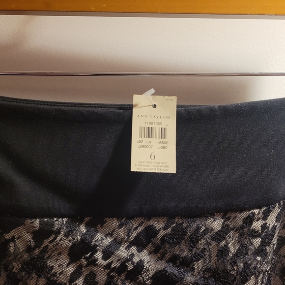 Black & White Fringe Skirt - Picture 4 of 4